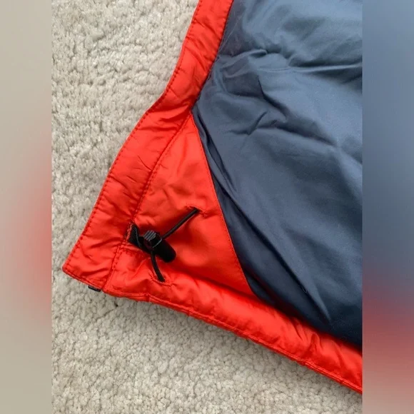 Patagonia Size L, 12, Orange Down Sweater Puffer Vest - Picture 8 of 11